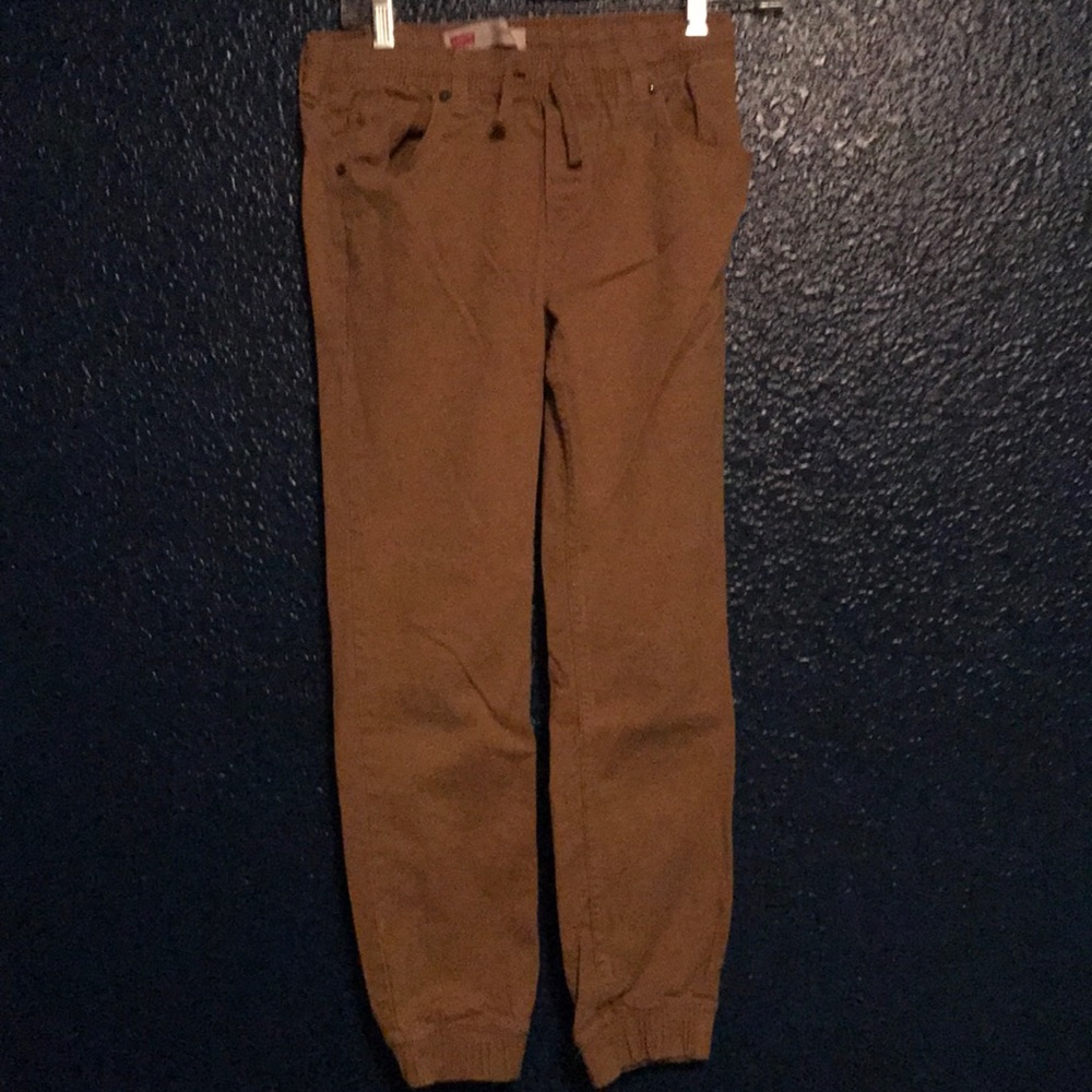 Levi’s joggers boys khaki